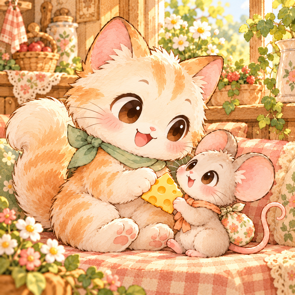 Paws & Cheese app icon